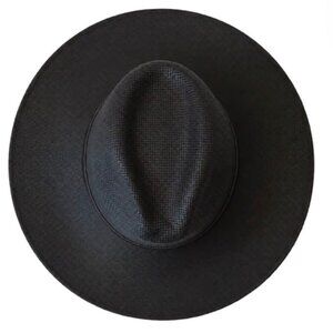 🤠 Midnight Black Mesh Cowboy Hat